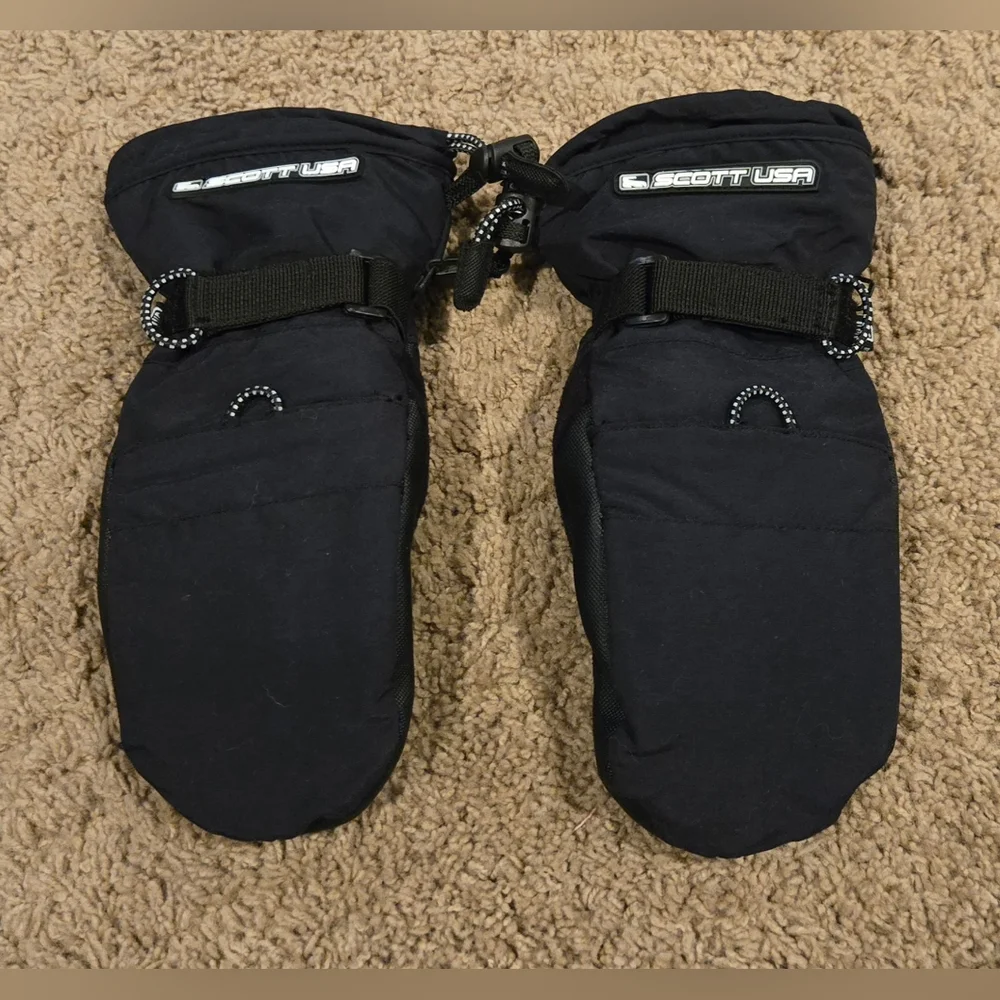 Scott USA Black Youth Winter Mittens